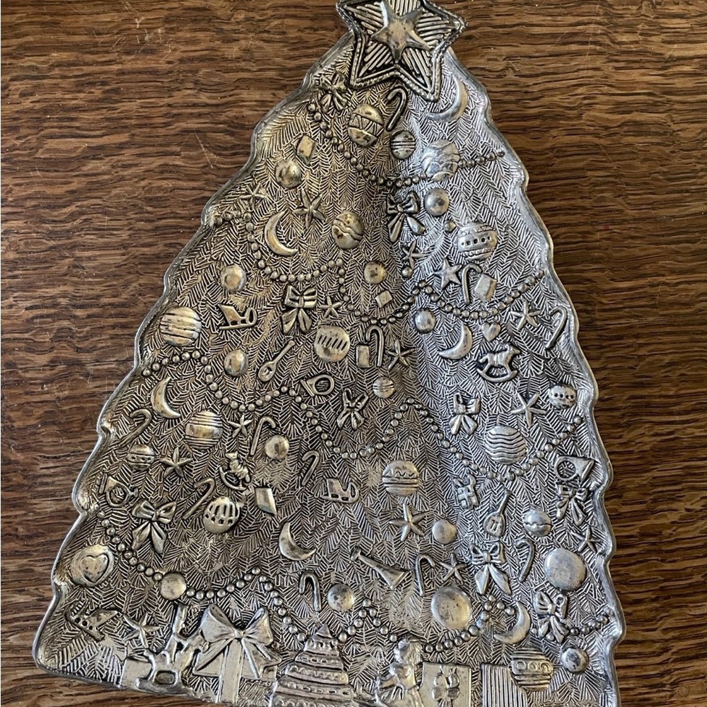 International silver company tree dish - Picture 2 of 12